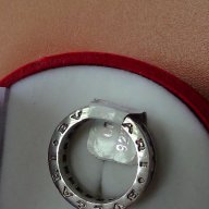 Сребърен пръстен Булгари, снимка 6 - Пръстени - 9447865