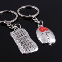 Двойка ключодържатели за влюбени - Клавиатура и мишка, снимка 4 - Други - 22559968