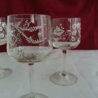 ретро чаши за вино или ракия, снимка 1 - Антикварни и старинни предмети - 19828536