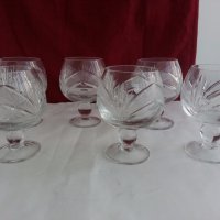 кристални чаши , снимка 6 - Антикварни и старинни предмети - 19293090