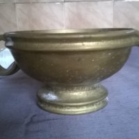 стар бронзов съд, снимка 1 - Антикварни и старинни предмети - 23528185