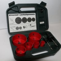 Комплект боркорони Mannesmann, 8ч, Германия, снимка 4 - Куфари с инструменти - 25939900