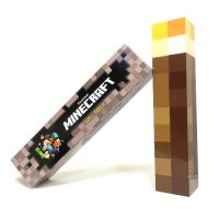 Майнкрафт факла лампа ,Minecraft играчка светеща факла, снимка 1 - Образователни игри - 24260900