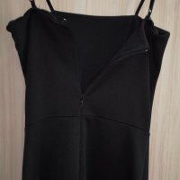 Елегантна черна рокля, снимка 3 - Рокли - 25390145