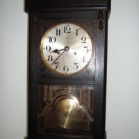 Старинен стенен кабинетен немски часовник., снимка 1 - Антикварни и старинни предмети - 21039677