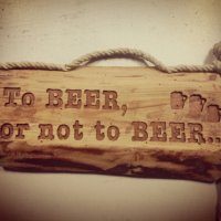 Дърворезба ”Beer", снимка 1 - Пана - 24411357