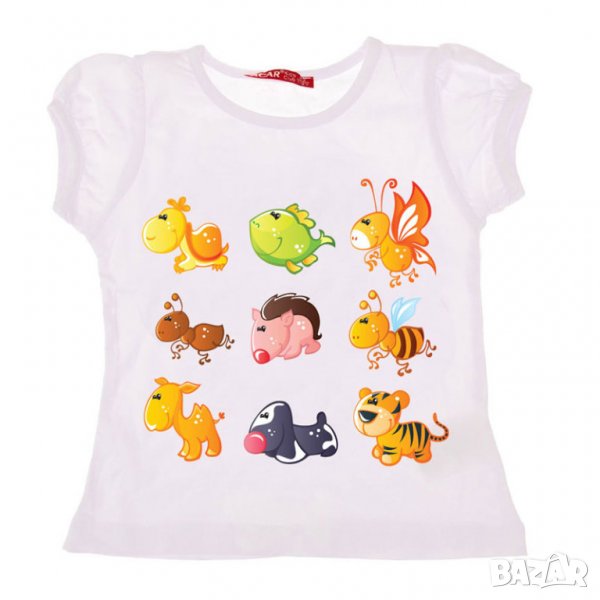 блузка с животни 2 г, снимка 1