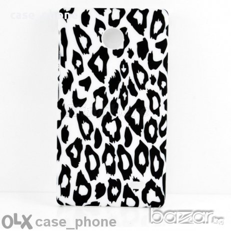 Нов твърд кейс за For Nokia X X - леопард, снимка 1