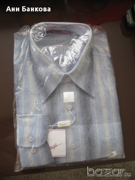 Мъжка риза Вега с дълъг ръкав ХЛ- нова + подарък, снимка 1