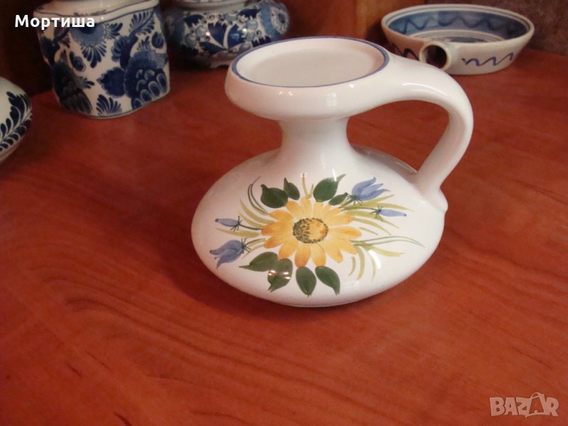 gollhammer keramik КОЛЕКЦИОНЕРСКИ  свещник , снимка 1