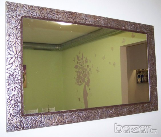  Огледала с дървена рамка, снимка 6 - Огледала - 20399901