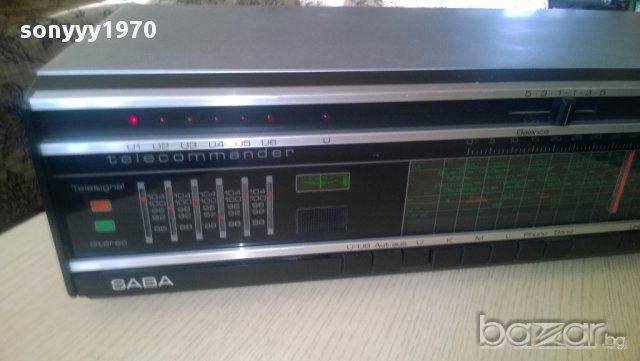 saba hi-fi studio 8061 telecommander k-внос швеицария, снимка 5 - Ресийвъри, усилватели, смесителни пултове - 9360234