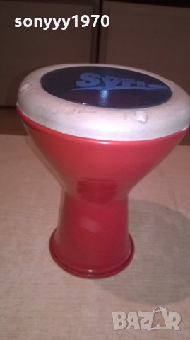 ТАРАМБУКА-МЕТАЛНА-нова от сирия-СИНЯ/ЗЕЛЕНА/ЧЕРНА, снимка 2 - Ударни инструменти - 25769011