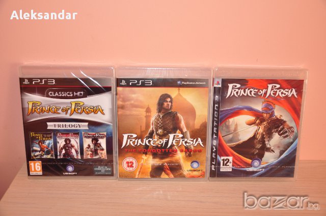 Нови игри.prince of Persia Hd Trilogy, Forgotten Sands - ps3, снимка 1 - Игри за PlayStation - 8354962
