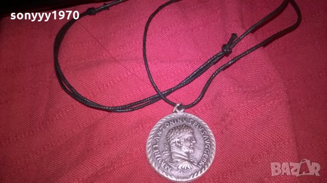 ретро колие-4см-посребрено, снимка 11 - Колекции - 22547481