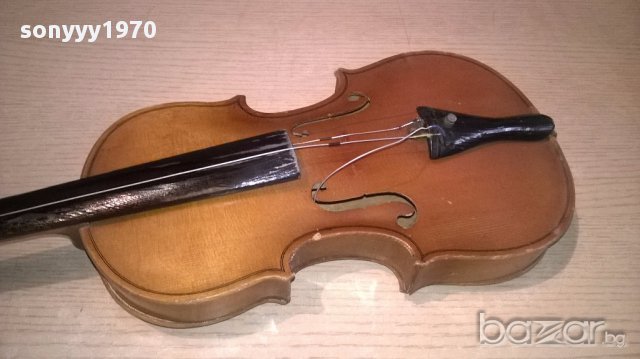 Цигулка за ремонт-реставрация-52х18х7см, снимка 9 - Струнни инструменти - 18059991