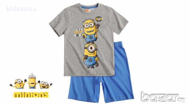 Детска пижама к.р. Minions за 6, 8, 10 и 12 г. - М 1-3, снимка 3 - Детски пижами - 14860382