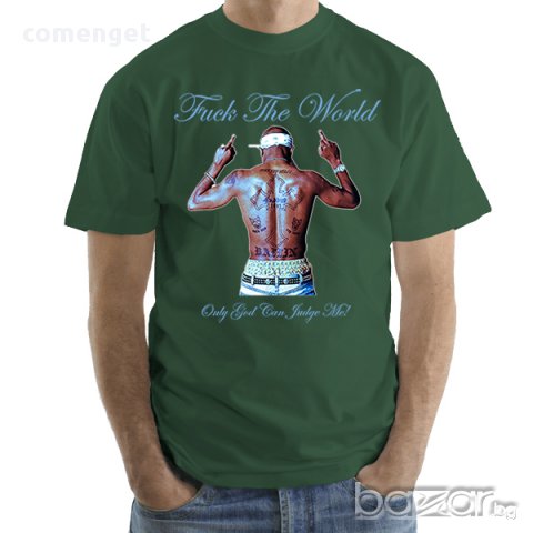 NEW! 2PAC SHAKUR THUG LIFE мъжки тениски - 4 модела! Поръчай модел с твоя снимка!, снимка 7 - Тениски - 12277143