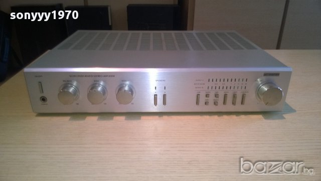 schneider st2452/00-stereo amplifier-made in belgium-внос швеицария, снимка 2 - Ресийвъри, усилватели, смесителни пултове - 11389051