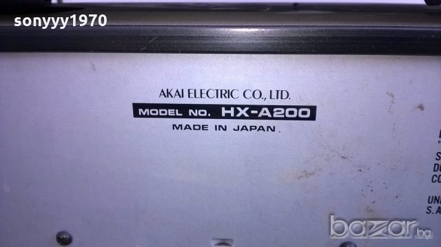 akai-tuner+deck-made in japan-за ремонт-внос швеицария, снимка 16 - Ресийвъри, усилватели, смесителни пултове - 19957505