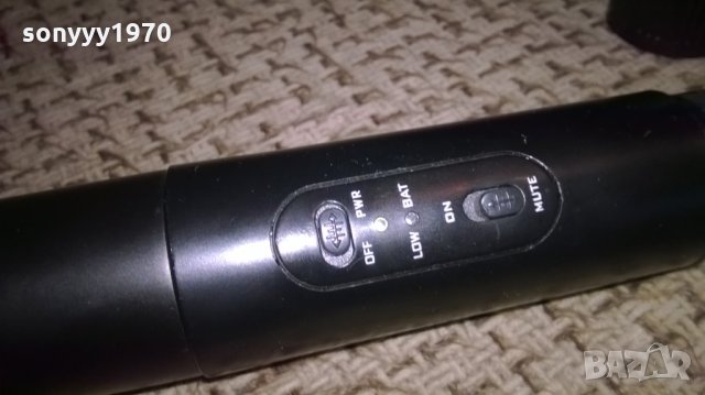 ПОРЪЧАН-shure-usa-profi wireles microphone, снимка 3 - Микрофони - 25280655