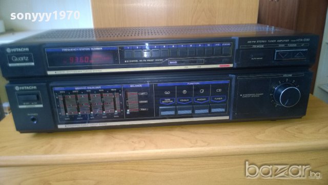  hitachi hta-d30-stereo receiver-нов внос от франция, снимка 4 - Ресийвъри, усилватели, смесителни пултове - 10324844
