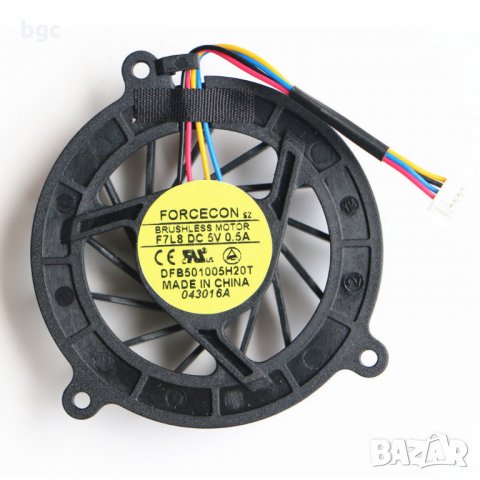 НОВ Вентилатор за ЛАПТОП ASUS A8 F8 KSB0505A8F Z99 X80 N80 A3000 A6000 N81 F3J F8S Z53J Z53 M51 A8F, снимка 3 - Части за лаптопи - 23819130