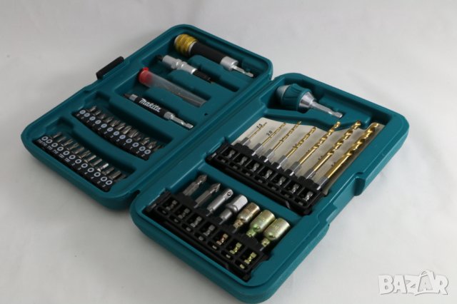 Makita свредла, битове, накрайници 48 ч. пробиване, навиване, Германия, снимка 2 - Куфари с инструменти - 24690072