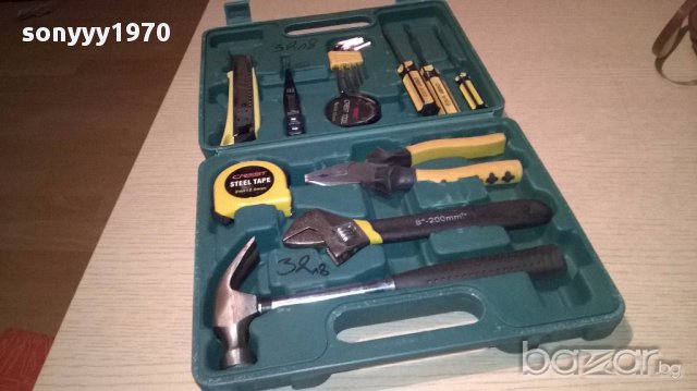 Инструменти в куфар-28х22см-нови, снимка 4 - Куфари с инструменти - 17896915