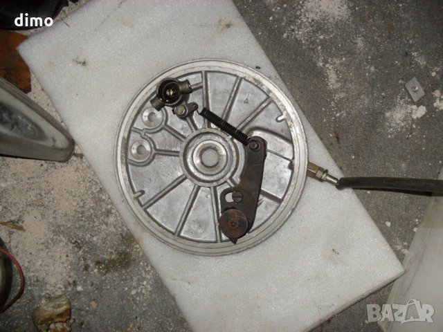 Спирачен барабан за стар ретро мотоциклет с кош Днепър