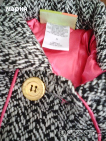 Топло палтенце с шапчица за госпожица, снимка 15 - Детски якета и елеци - 16421580