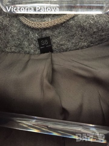 Много красиво стилно модерно палто,вълна, снимка 2 - Палта, манта - 23617033