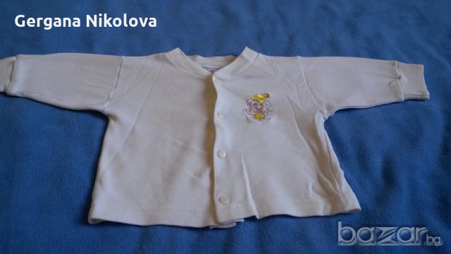 Бебешки памучни жилетки от 0 до 3м., снимка 3 - Жилетки и елечета за бебе - 18954122