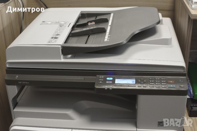 ЧБ копирна машина RICOH MP2014АD, A3, 216гр, мрежа, дуплекс , снимка 2 - Принтери, копири, скенери - 26035000
