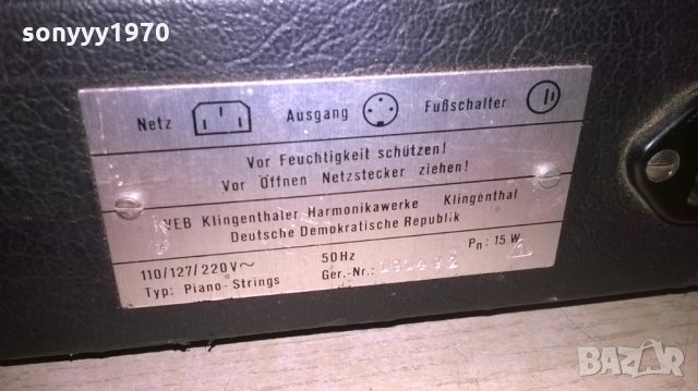 vermona piano strings-ddr-за ремонт-внос германия, снимка 13 - Синтезатори - 22763372