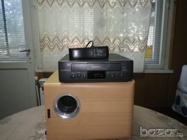 Видео рекордер "supra" Vhs, снимка 3 - Плейъри, домашно кино, прожектори - 7620022