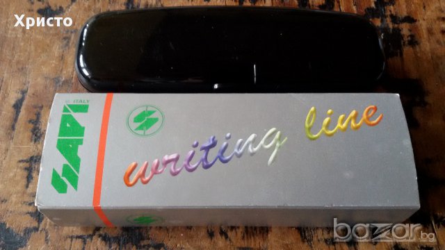 химикалка метална Сапи Италия Sapi Italy в кутия, снимка 3 - Други - 17482021