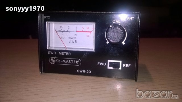 Rtx cb-master измервателен уред-внос швеицария, снимка 4 - Ресийвъри, усилватели, смесителни пултове - 15565508