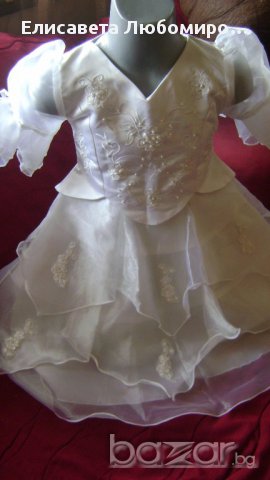 детски рокли шаферски и за кръщене, снимка 12 - Сватбени рокли - 15759335