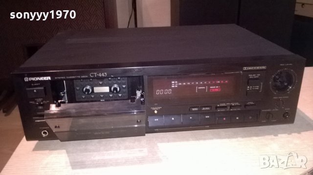 pioneer ct-443 stereo deck 2-motor-dolby hx pro & biass-japan, снимка 3 - Декове - 22687758