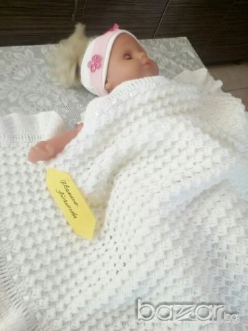 Бебешка пелена "Ангелска прегръдка" - за новородени бебета