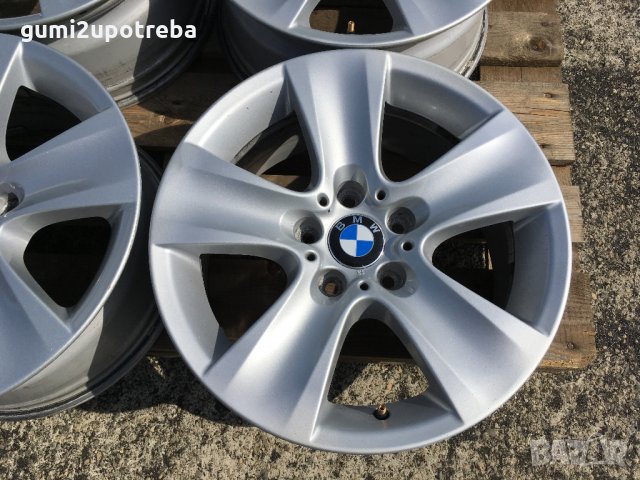  17" джанти 5х120 БМВ 5 BMW F10 F11 Оригинални! 6790172 , снимка 3 - Гуми и джанти - 25456799