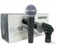 НАЛИЧЕН!!Вокален микрофон Shure Sm58 за караоке и презентации, жичен