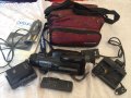 SONY Wintage Video Camera Recorder CCD-FX500E, чанта и аксесоари