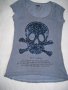 Тениска с череп, снимка 1 - Тениски - 15065300