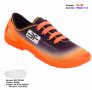Текстилни обувки в оранжево, снимка 1 - Детски маратонки - 17528803