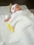 Бебешка пелена "Ангелска прегръдка" - за новородени бебета, снимка 1 - Други - 20660032