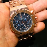 AUDEMARS PIGUET AP МЪЖКИ ЧАСОВНИК ЗЛАТИСТ И СРЕБРИСТ НАЛИЧНИ, снимка 3 - Мъжки - 20197387