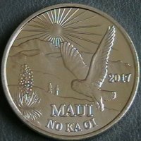 2 долара 2017, Хавай ( САЩ ), снимка 1 - Нумизматика и бонистика - 25884192