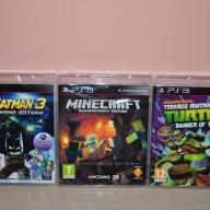 Нови игри.Minecraft,Костенурките Нинджа,батман,ps3,lego,пс3,batman, снимка 1 - Игри за PlayStation - 9805668